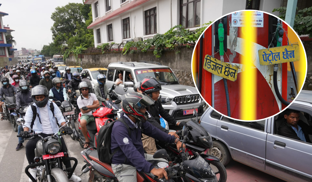 पेट्रोलियम पदार्थ ढुवानीमा हडताल, पेट्रोलपम्पमा सवारीको लाइन